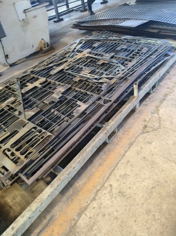 Structural steel scrap from a Bangalore site — Scrap India Mart
